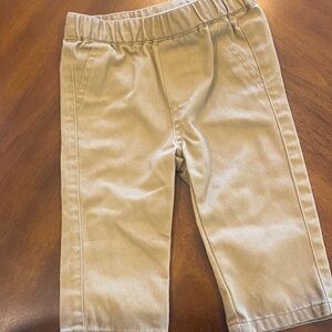 Nautica khaki Tan dress Pants boys 3-6 mo